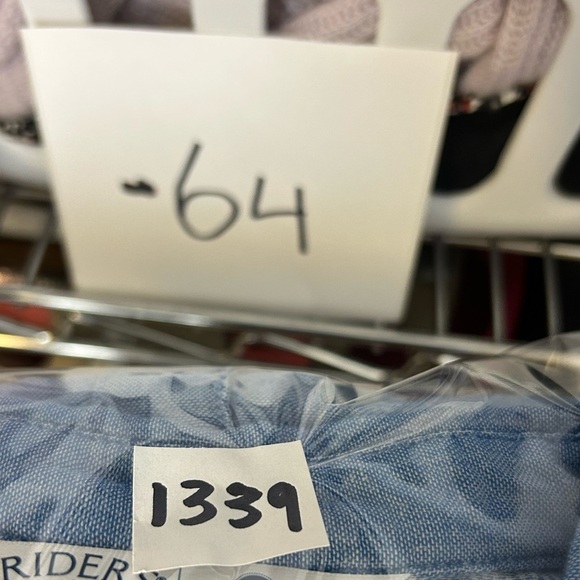 Riders by Lee XL old money Button-Up Shirt Gauze Classic Timeless Basic wardrobe - Picture 16 of 16